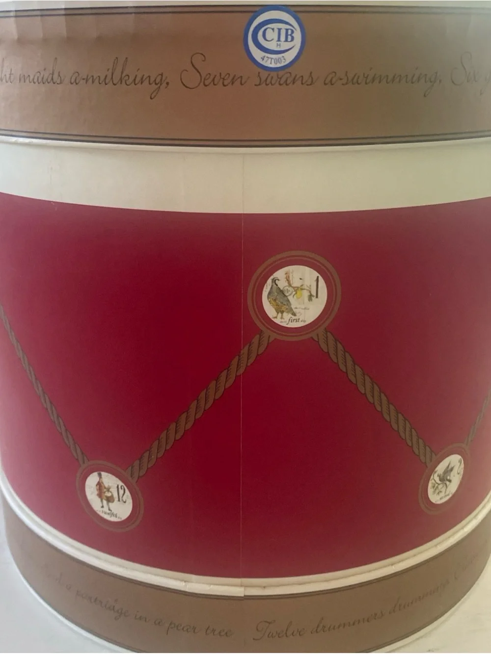 Christmas in July Sale! Williams Sonoma 12 Days of Christmas Plates Set CIB 47T0